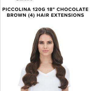 Bellami Remi Hair Extensions 18inch Chocolate Brown 120g